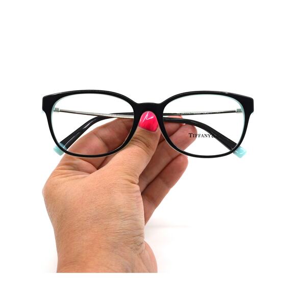 TIFFANY&CO TF2177F 8055 BLACK AUTHENTIC EYEGLASSES FRAME - Picture 10 of 11